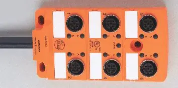Zentralverteiler M12/6 PNP 10m PUR Gehäuse PA IP67/68