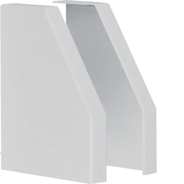 Produktfoto 1 von Endstück Paar schnittkaschierend zu Rangierkanal RK 190x150mm lichtgrau