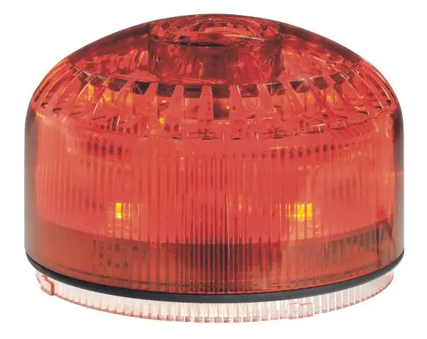 Produktfoto 1 von Modul Kombileuchte LED für Multivolt Basismodule rot, bis 105dB(A) 100%ED