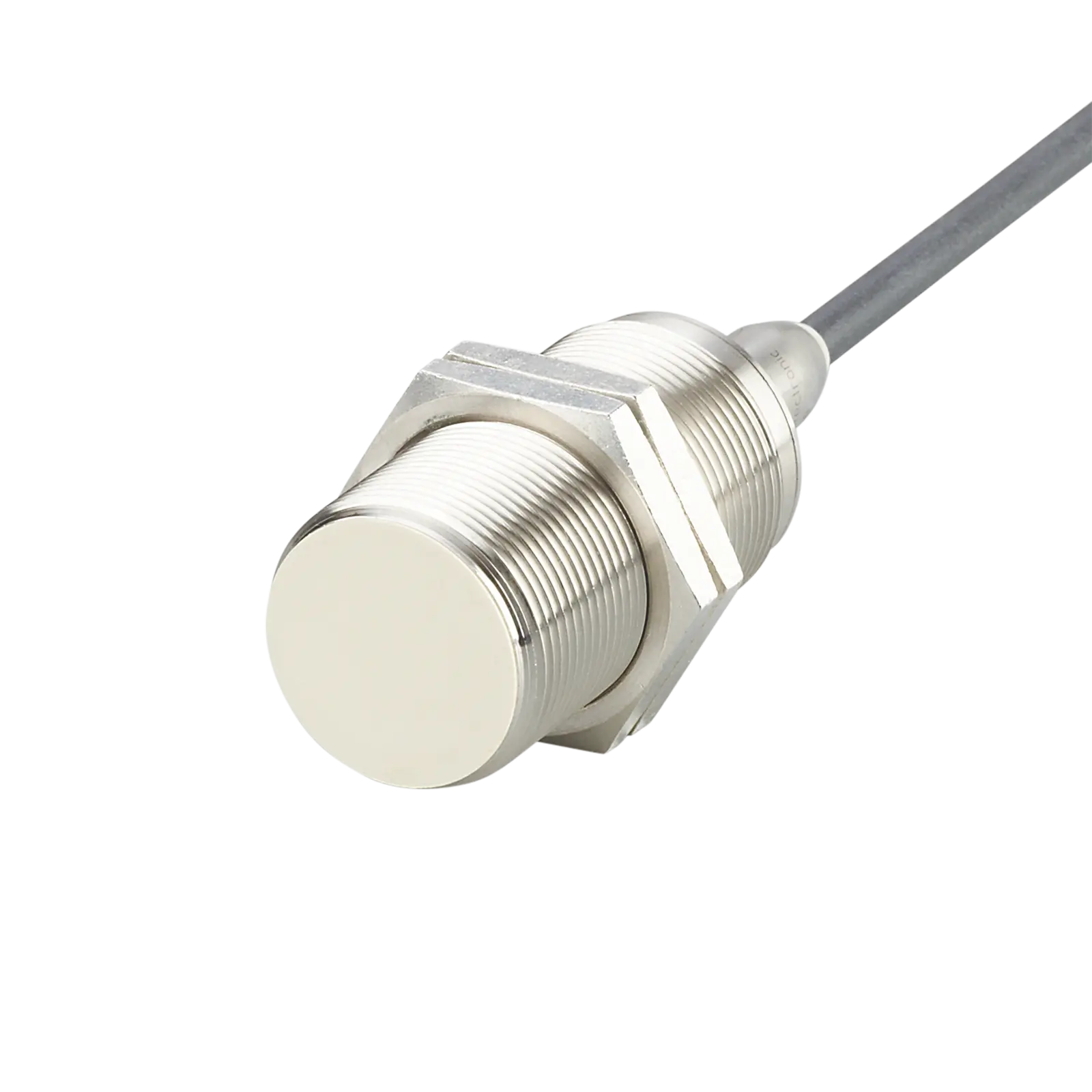 Produktfoto 1 von Ind.Sensor M30x1,5 L=81 Sn=12mm bündig S DC PNP 6m PUR IP67/69K 3L 100Hz