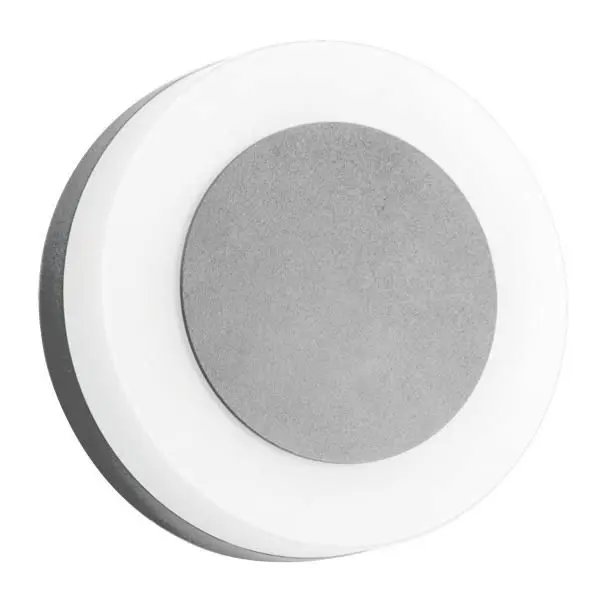 Produktfoto 1 von LED-Wandaufbauleuchte IP54 230V 10W 3000K silber