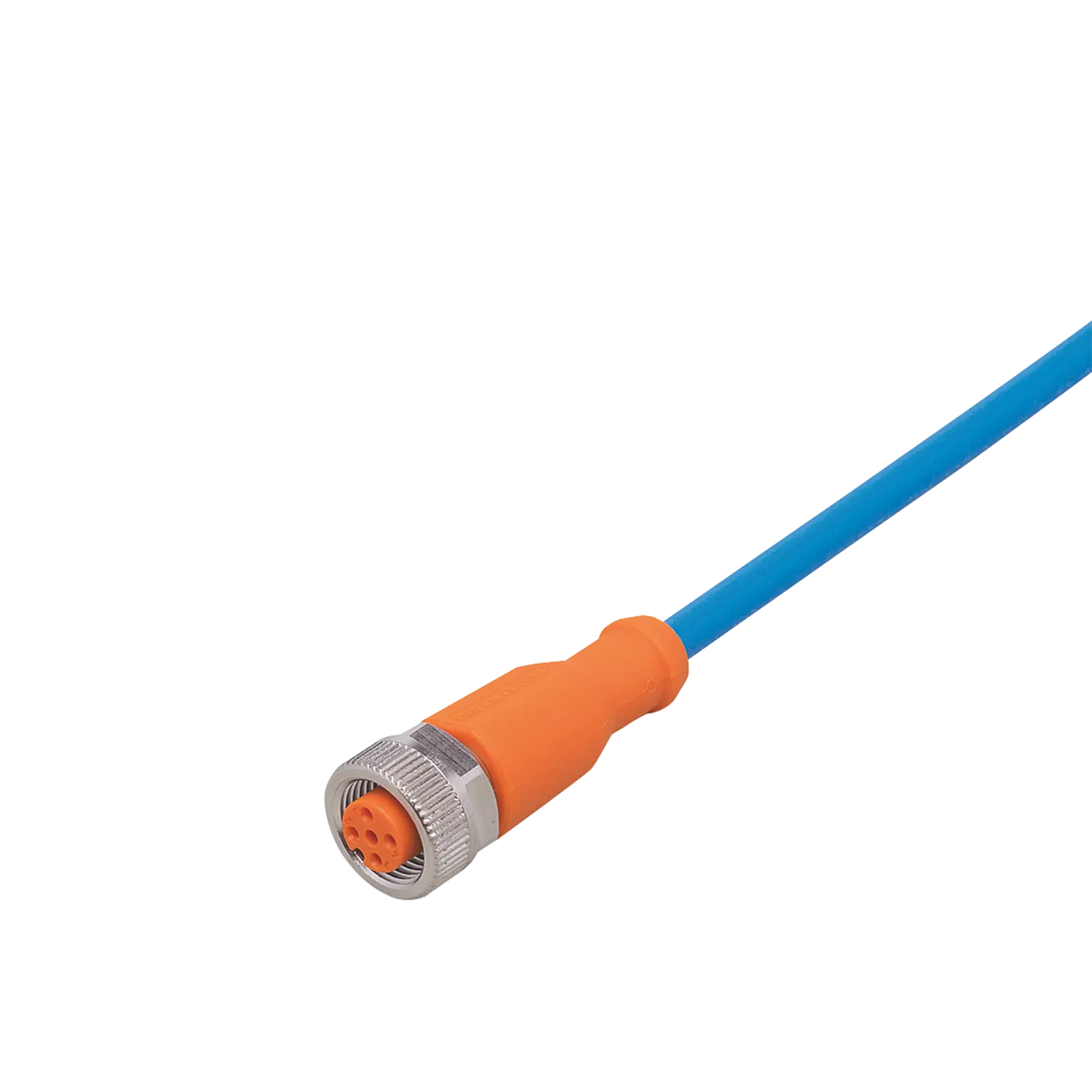 Produktfoto 1 von Anschlusskabel m.Buchse 50m PUR Geh. TPU orange FKM IP67