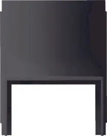 Produktfoto 1 von Adapter Ltg.einf. 1f Kanal 20 x 30 mm Gira Studio Schwarz