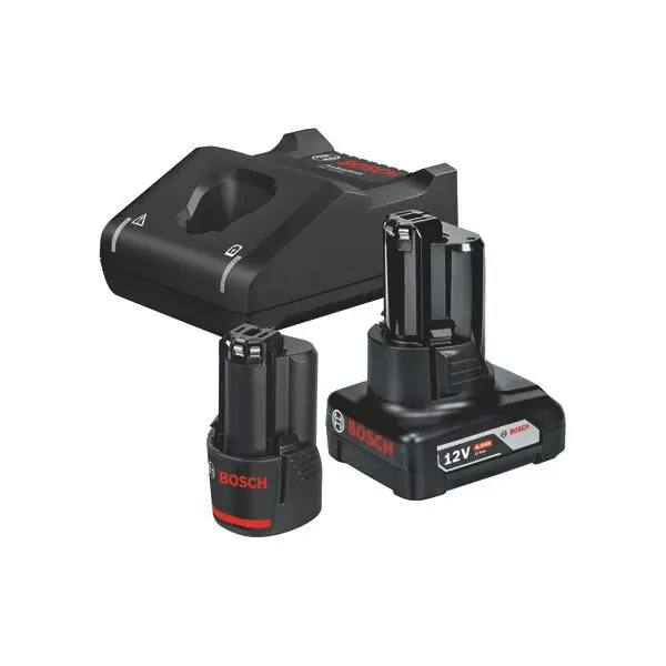 Produktfoto 1 von Akku Starter-Set: 1xGBA 12 Volt, 2.0 Ah, 1xGBA 12 Volt, 4.0 Ah, GAL 12V-40
