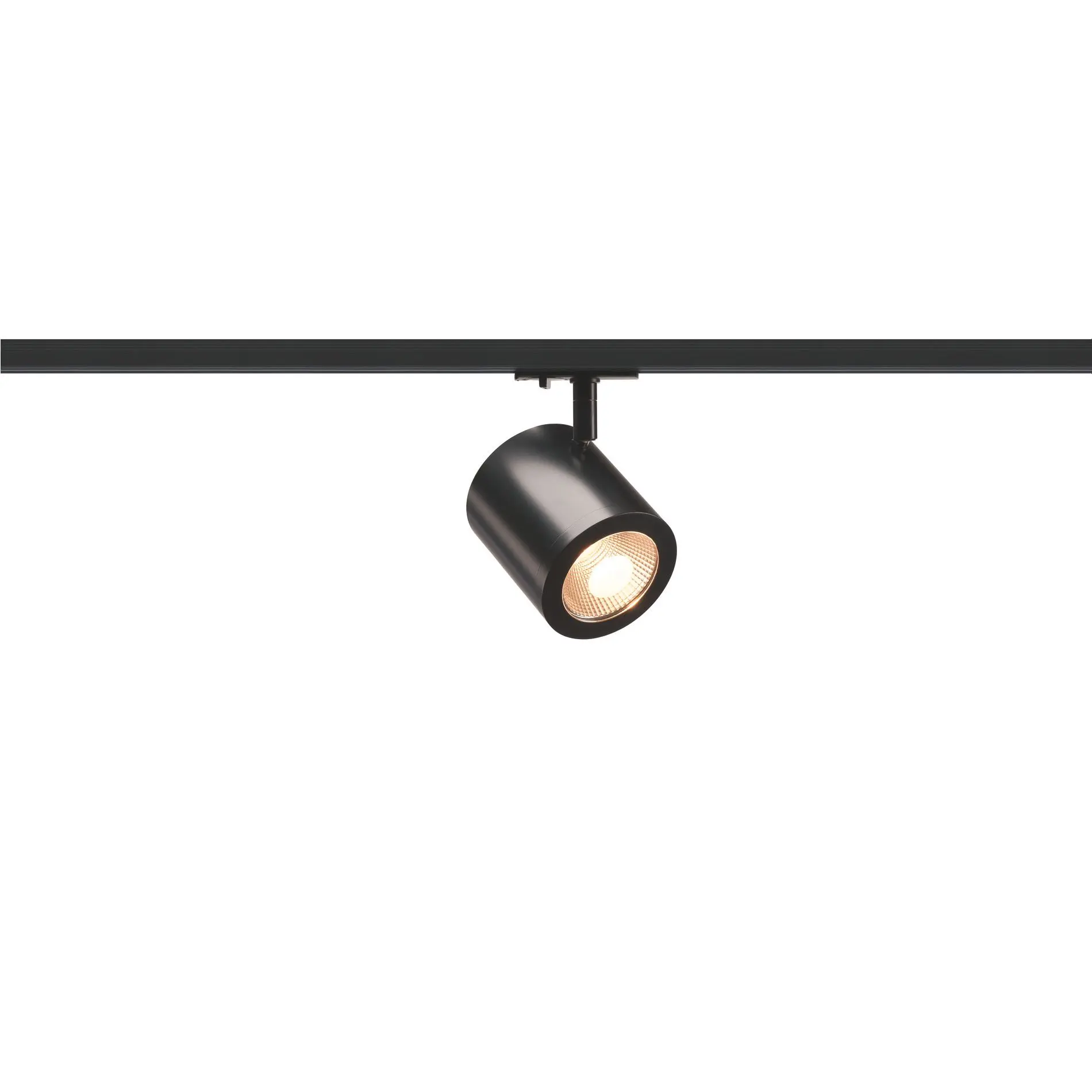 Produktfoto 1 von ENOLA_C LED Strahler f.1Ph.HV Schiene 3000K schwarz 35° m.1Ph.Adapter