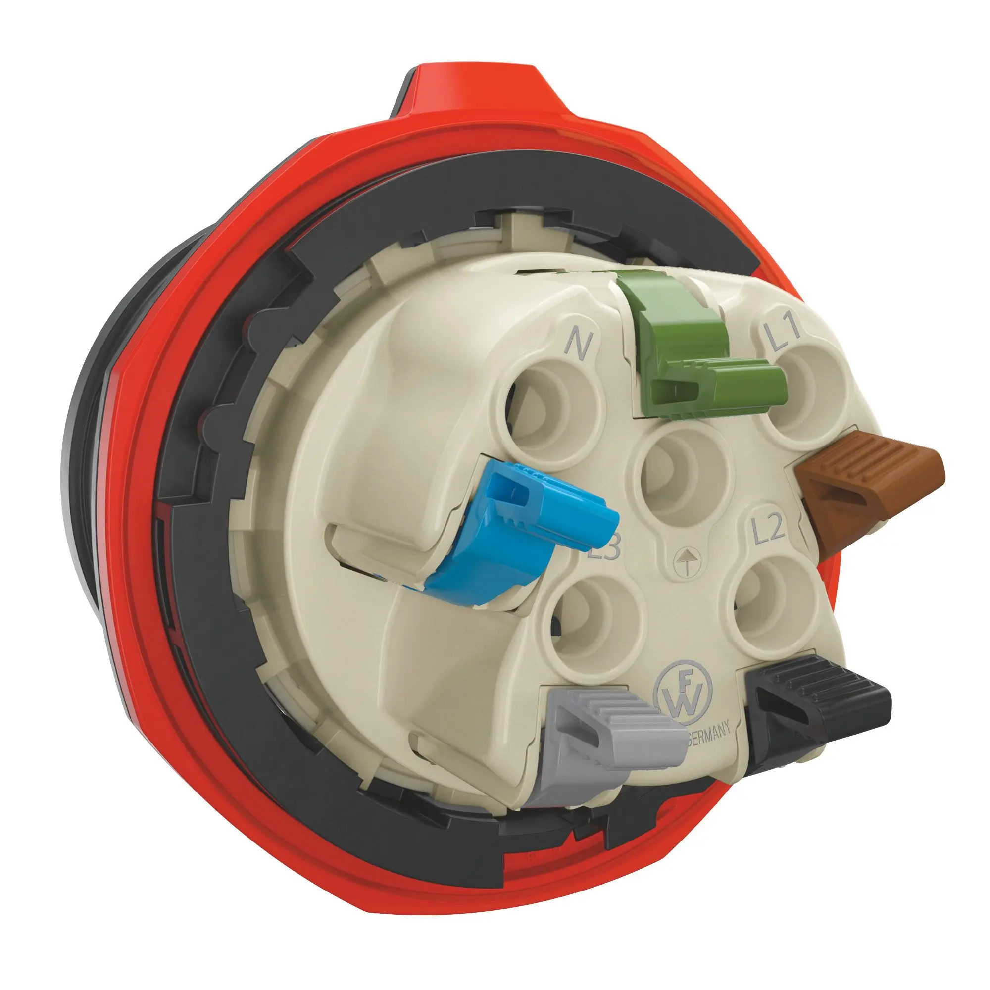 Produktfoto 1 von CEE NEO Stecker 16A 3P 1h IP54