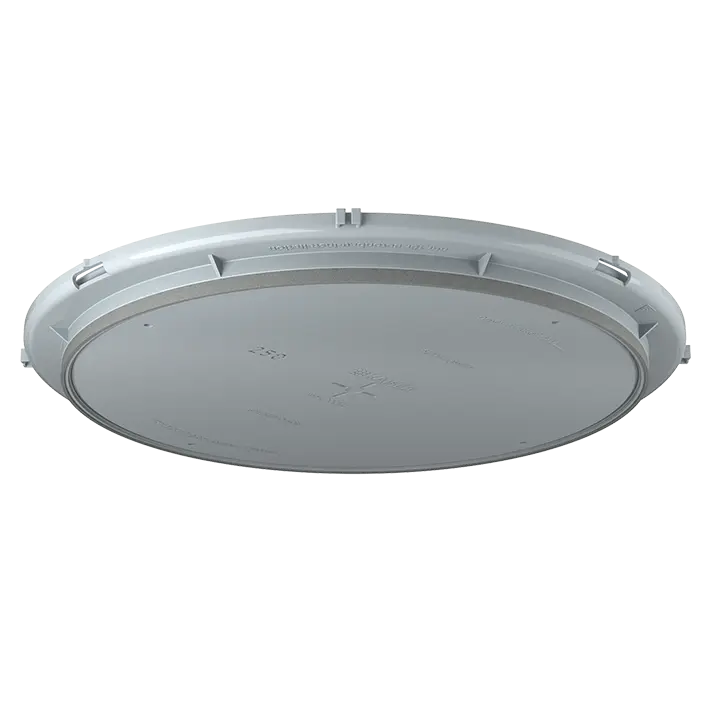 Produktfoto 1 von Einbaugehäuse HaloX 250 Frontteil Deckenauslass D250mm f.Sichtbeton