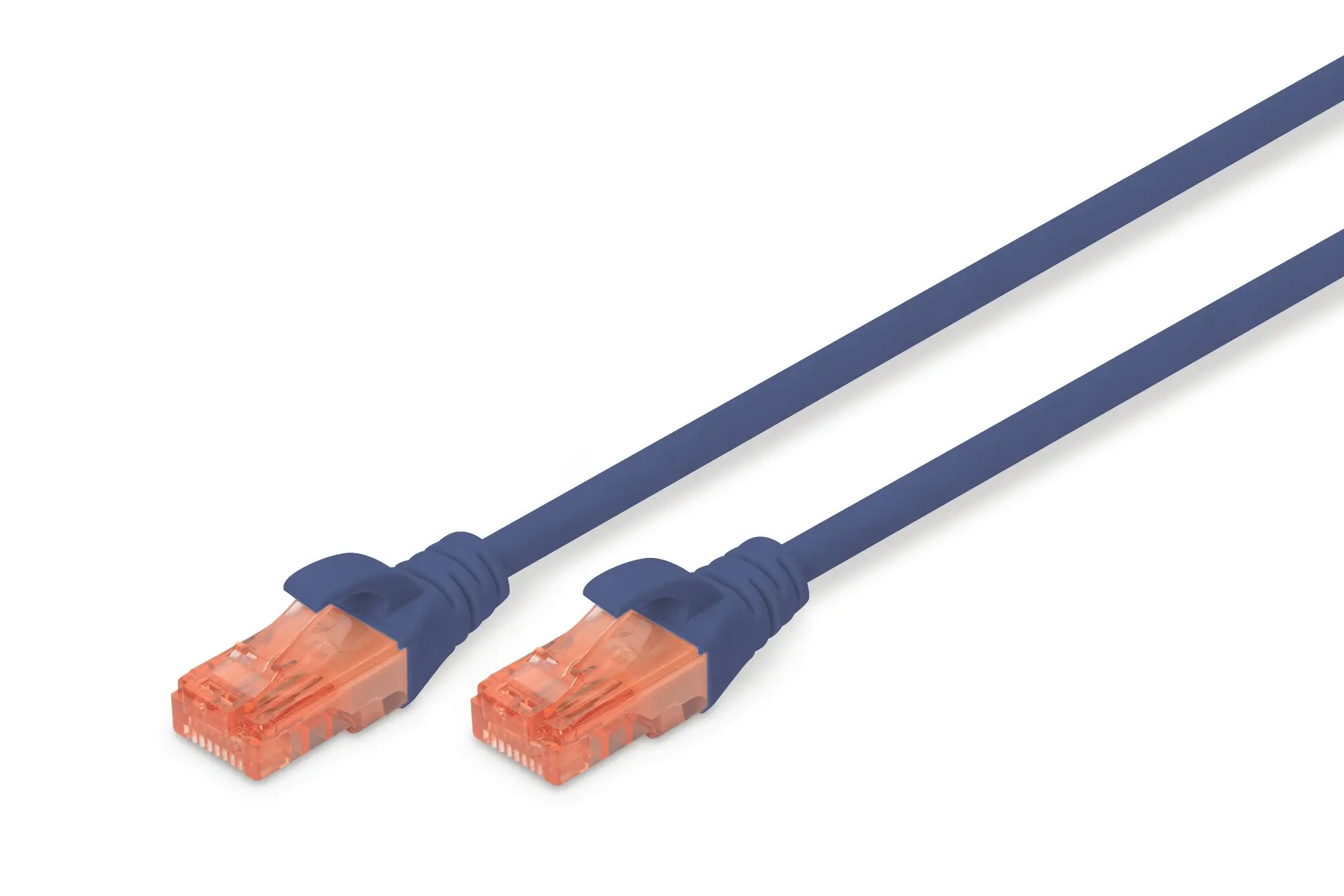 Produktfoto 1 von CAT 6 U-UTP Patchkabel Cu LSZH AWG 26/7 0,25m blau