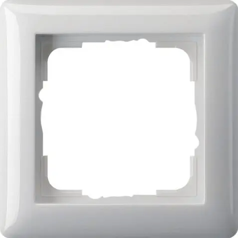 Produktfoto 1 von Abdeckrahmen 1fach Standard 55 reinweiß