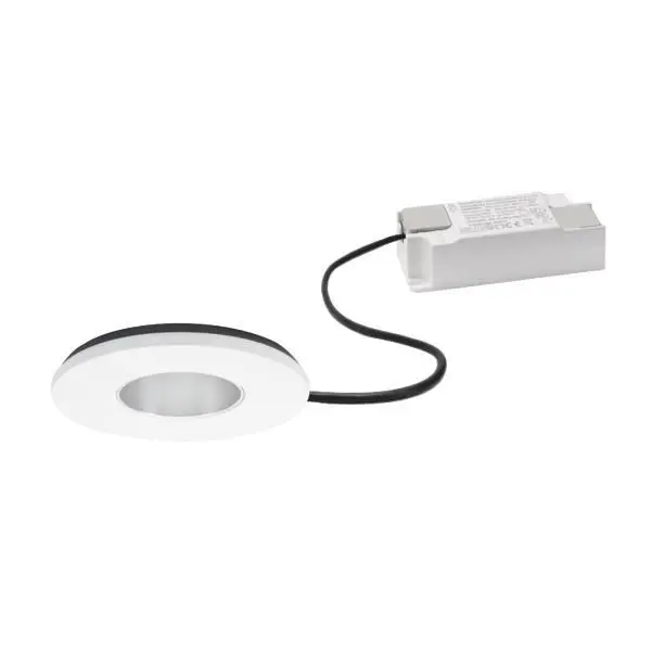 Produktfoto 1 von LED-Einbaudownlight 10 W, 24°, 3.000 K, rund, starr