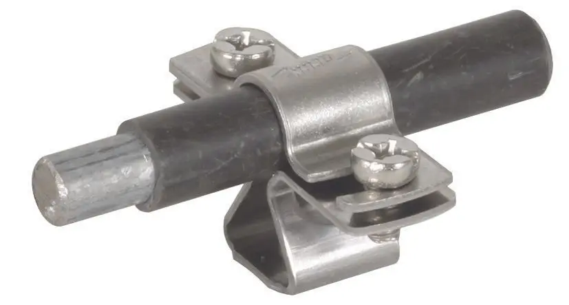 Produktfoto 1 von Leitungshalter NIRO m. Gewinde M8 f. Rd 13mm
