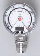 Produktfoto 1 von el.Drucksensor m.Anz. -0,0124...0,25bar G 1 Außen Dichtkonus Relativdruck