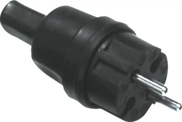 Flachkabelstecker f.Illu-Leitung