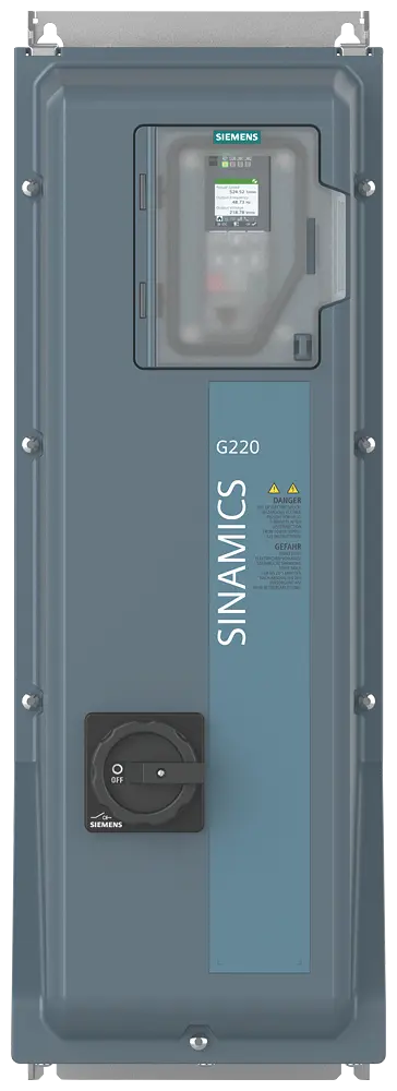 Produktfoto 1 von SINAMICS G220 Clean Power, 3AC 380...500V, 7,5kW/10hp, IP55 / UL 12