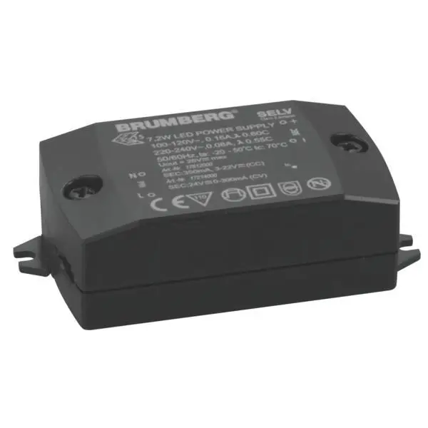 Produktfoto 1 von LED-Netzgerät unabh. 24VDC/max. 7,2W
