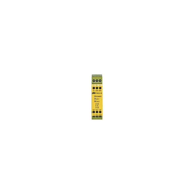 Produktfoto 1 von PNOZ X5 24VACDC 2n/o Sicherheitsschaltgerät