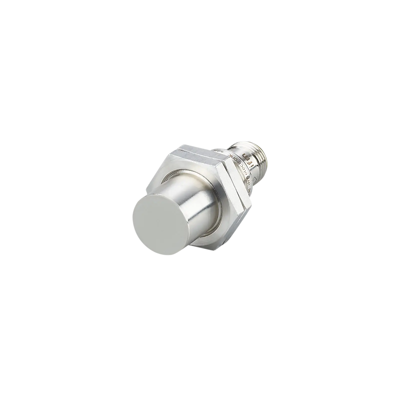 Produktfoto 1 von Ind.Sensor M18x1 L=45 Sn=12mm n.bündig S DC PNP M12 IP65-69K 3L 250Hz