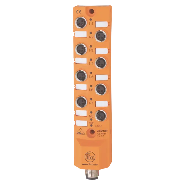 Produktfoto 1 von AS-i Eingangsmodul 134,5x30x23,5 Compact M8 2x4DI A/B Steckverbindung IP65/67/68
