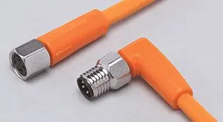 Produktfoto 1 von Verbindungskabel <50VAC 2m PVC Gehäuse PVC orange EPDM IP65/67-69K
