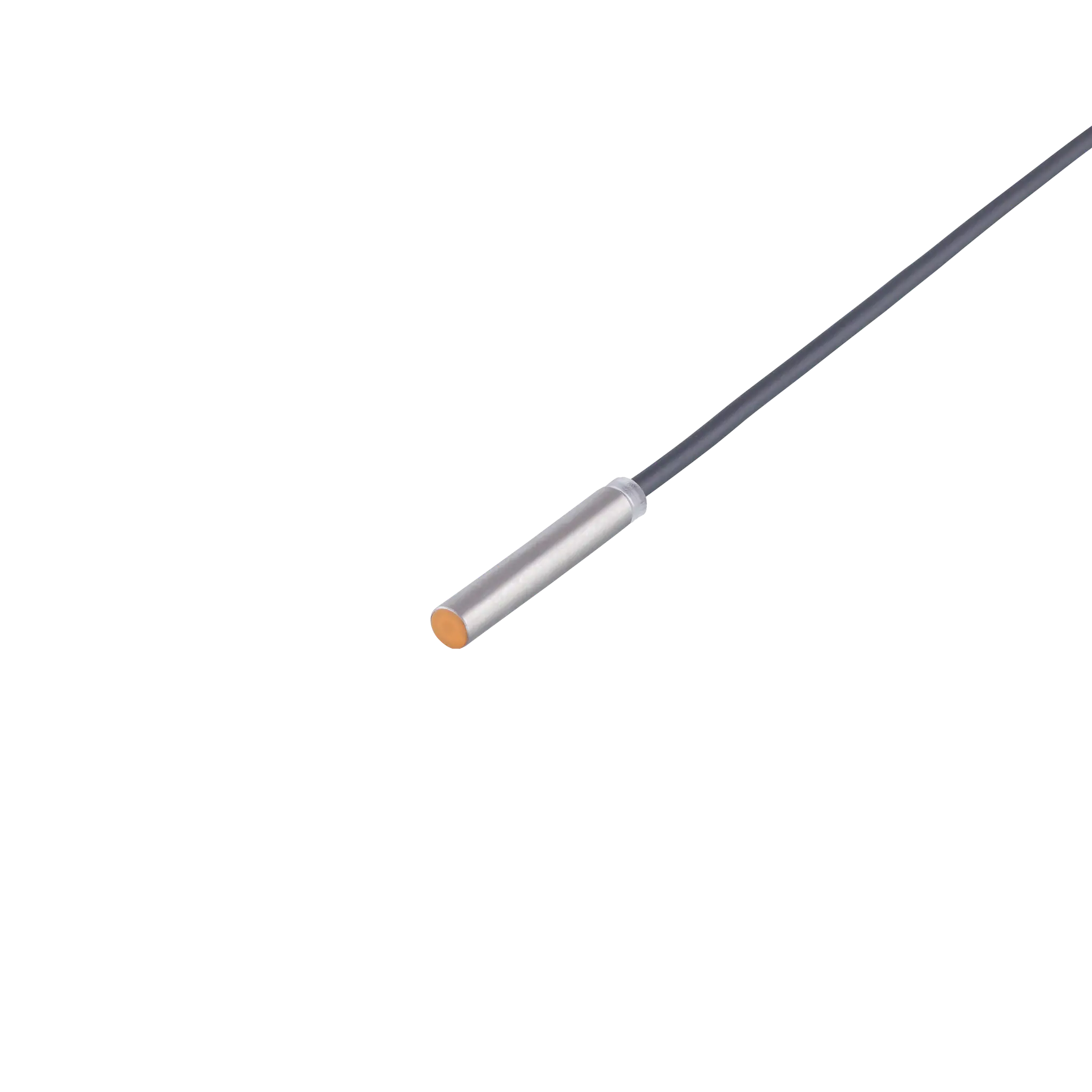 Produktfoto 1 von Ind.Sensor D=4 L=30 Sn=0,8mm bündig Ö DC PNP 2m PVC IP65 3L 2000Hz