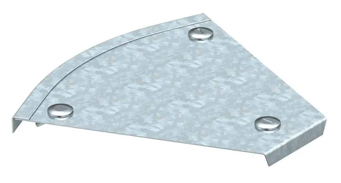 Produktfoto 1 von Deckel Bogen 45° mit Drehriegeln, für RB 45 200 B200mm, St, DD