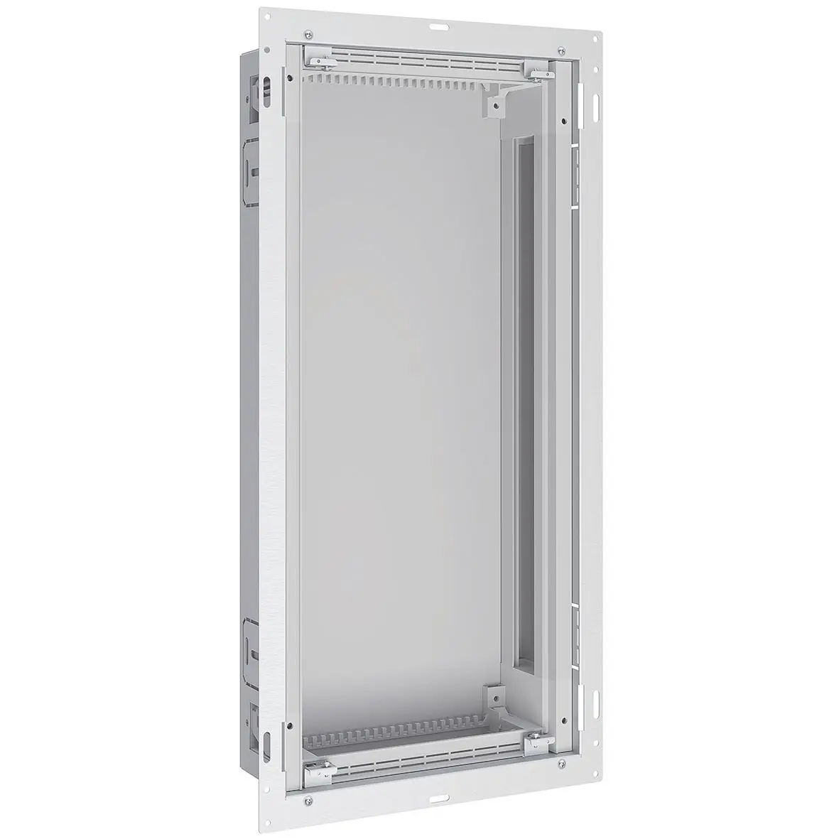 Produktfoto 1 von Flachverteiler UP/HW,110mm tief, IP 30,SK II, 1x4-reihig, Leer, ohne Blendra