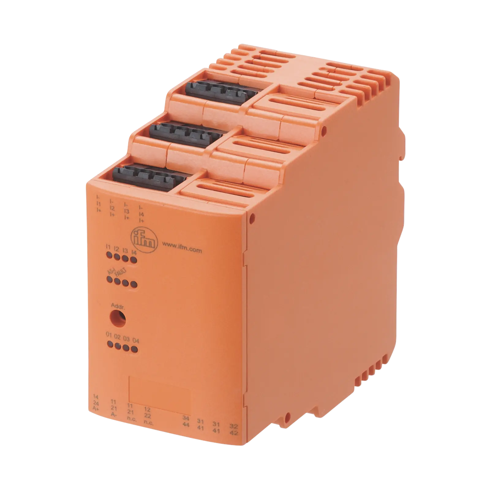 Produktfoto 1 von AS-i Ein-/Ausgangsmodul SmartL50 4DI 4DO R C Anschlussklemmen IP20