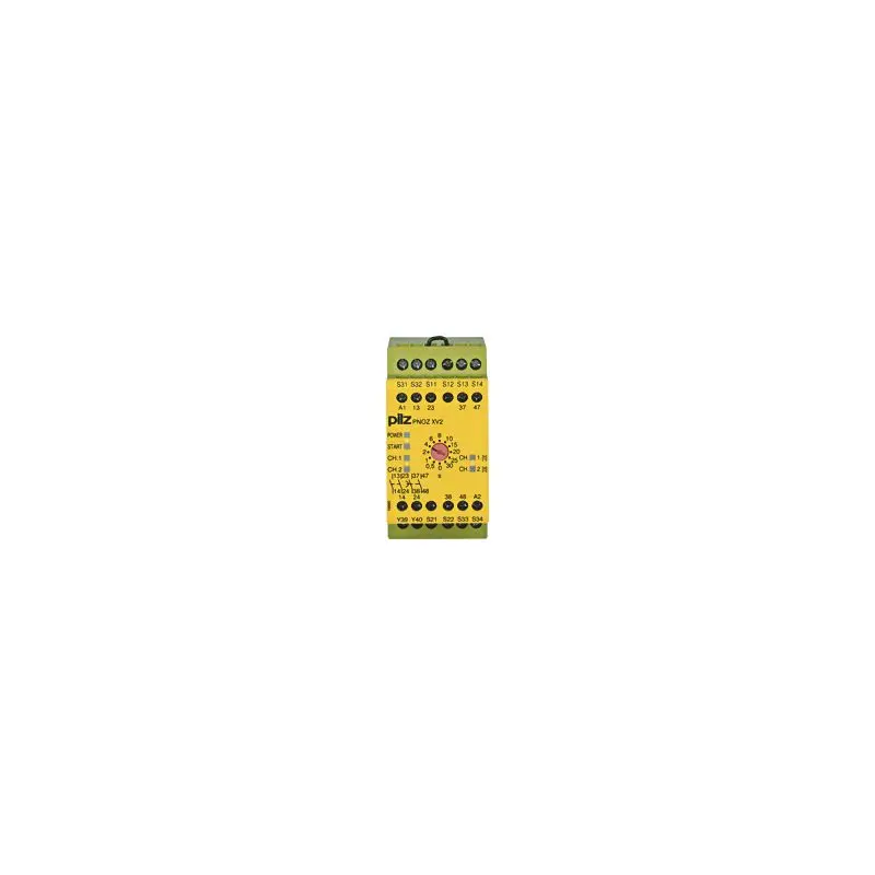 Produktfoto 1 von PNOZ XV2 30/24VDC 2n/o 2n/o t Sicherheitsschaltgerät