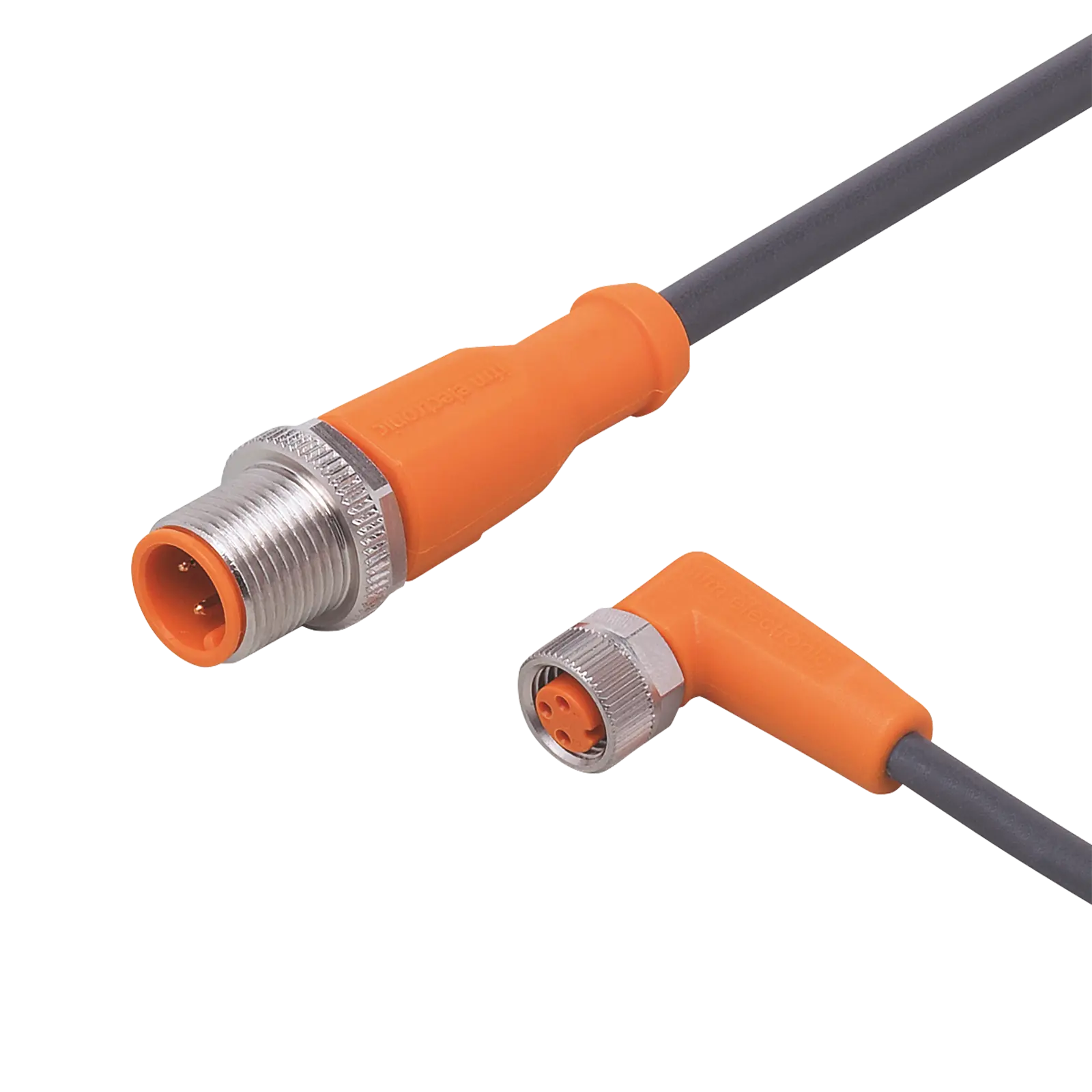 Produktfoto 1 von Verbindungskabel <50VAC 4m PUR Gehäuse TPU orange FKM IP65/67-69K