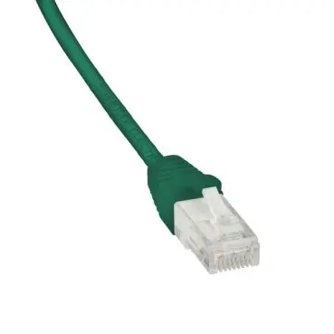 Produktfoto 1 von Patchkabel CAT6a 1m, 2x RJ45 Stecker, 6kV
