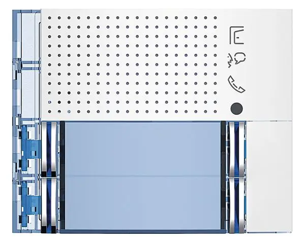 Produktfoto 1 von Frontblende Lautsprecher LED 4Rt-D Allwhite