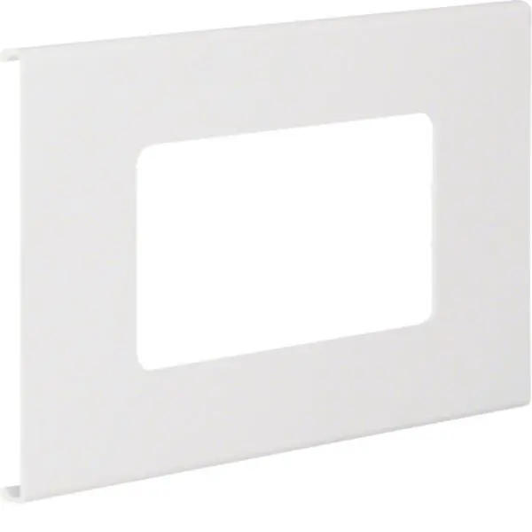 Produktfoto 1 von Blende 2-fach R7 für UP-Einsatz mit Rahmen PVC zu FB Oberteil 150mm