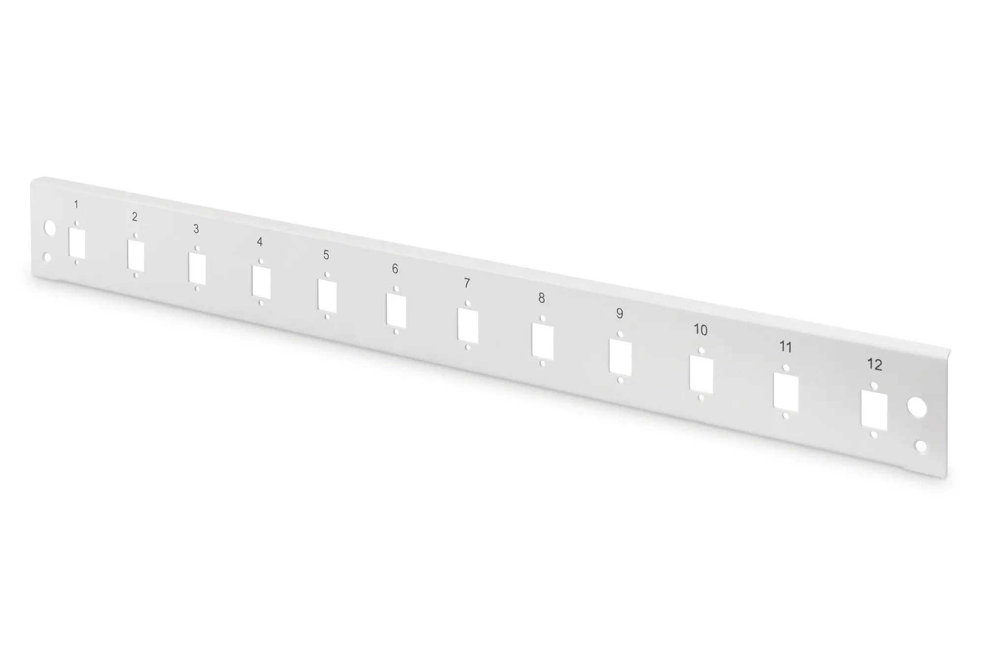 Produktfoto 1 von DIGITUS Glasfaser Spleißbox Frontblende Schnellverschluss 12x LC DX SC SX E2000