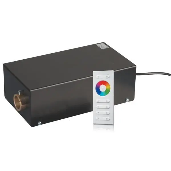 Produktfoto 1 von LED-RGB+W-Faser-Projektor 8 W, mit Funk