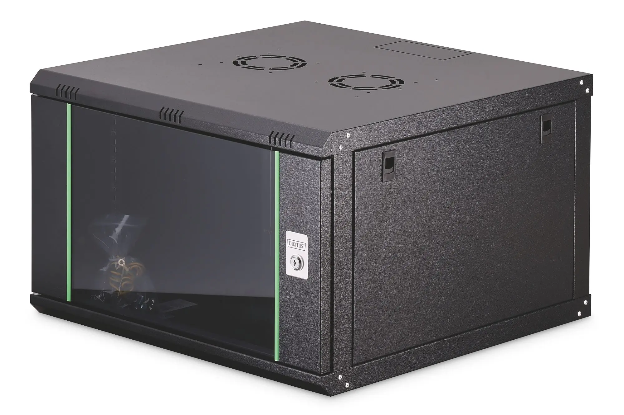 Produktfoto 1 von 7HE Wandgehäuse 416x600x600mm schwarz