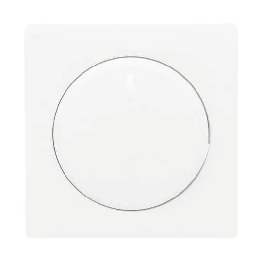 Produktfoto 1 von Bedienelement für Drehdimmer, -102 UP studioweiß matt