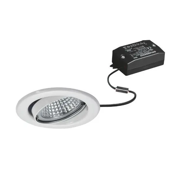Produktfoto 1 von LED-Einbaustrahler 350mA 6W 3000K weiss