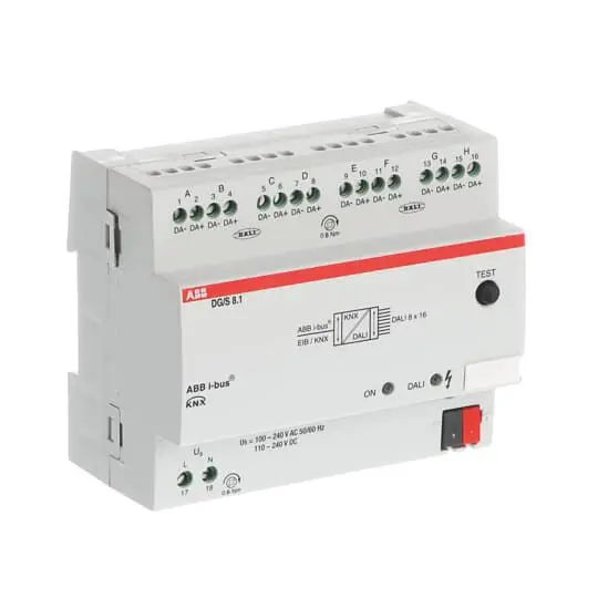 Produktfoto 1 von DG/S8.1 DALI-Gateway, 8fach, REG