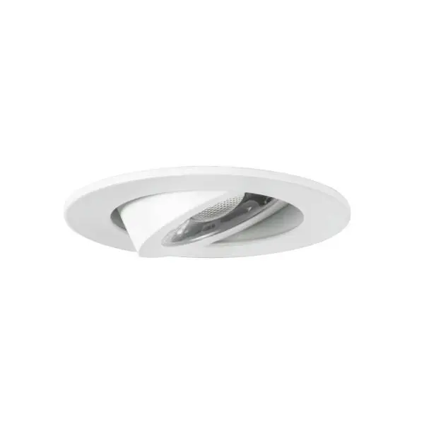 Produktfoto 1 von LED-Einbaustrahler 350mA, 6W, 4000K, rund, schwenkbar, weiss