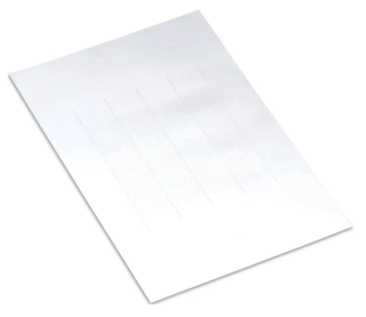 Produktfoto 1 von Einsteckschild,weiß