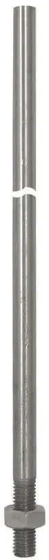 Produktfoto 1 von Fangspitze D 10mm L 1000mm NIRO m. Kontermutter f. HVI-Leitung