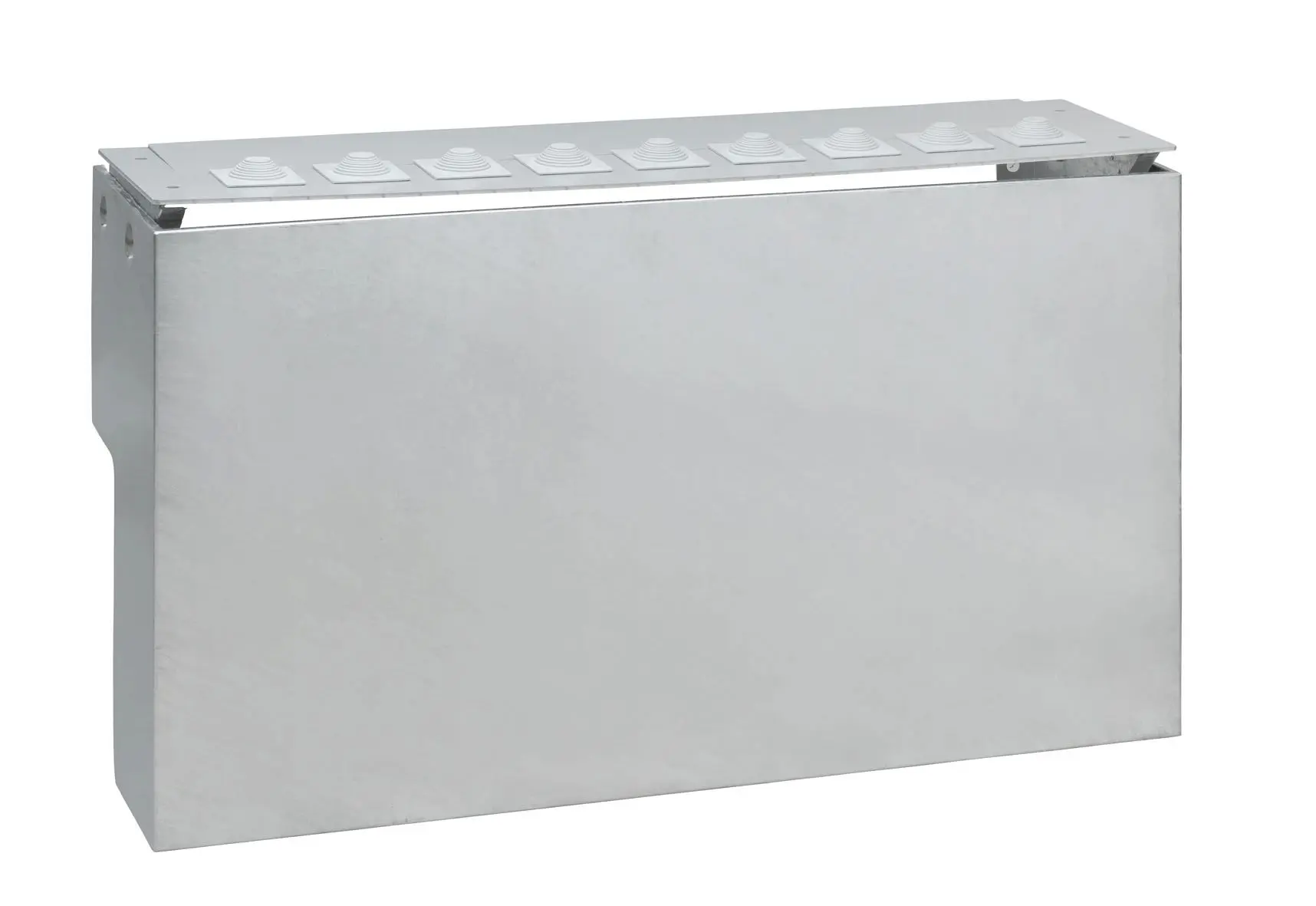 Produktfoto 1 von KVS-Wandkonsole Gr.2 FB4 AbdPl.,9Schieber,Höhe 640mm