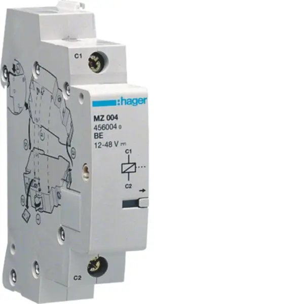 Produktfoto 1 von Arbeitstromauslöser für MCB RCBO < 125A 24-48V AC 12-48V DC