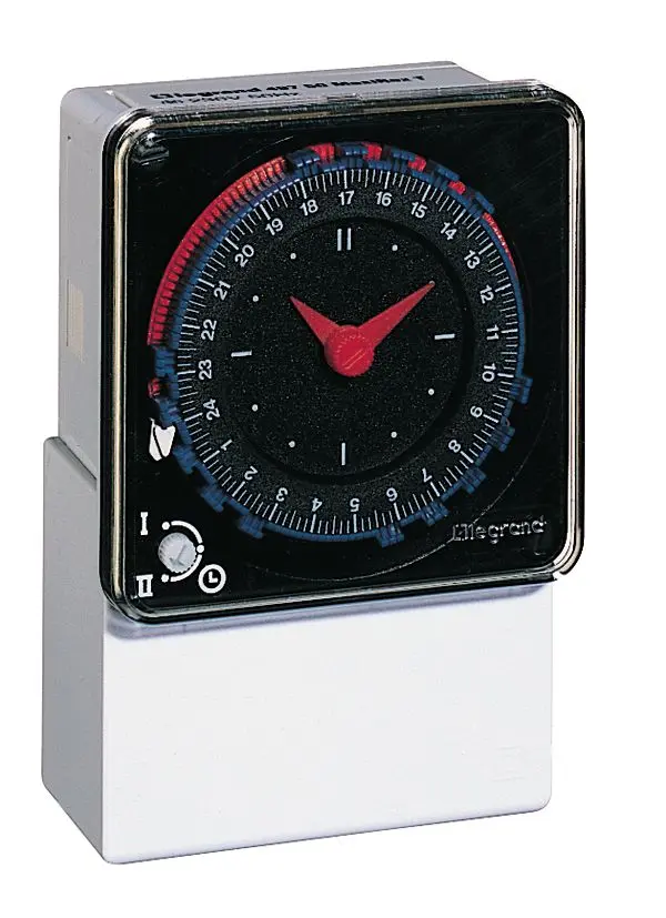 Produktfoto 1 von MaxiRex W,analoge Wochenschaltuhr ohne Gangreser. 1Kanal,230V50Hz