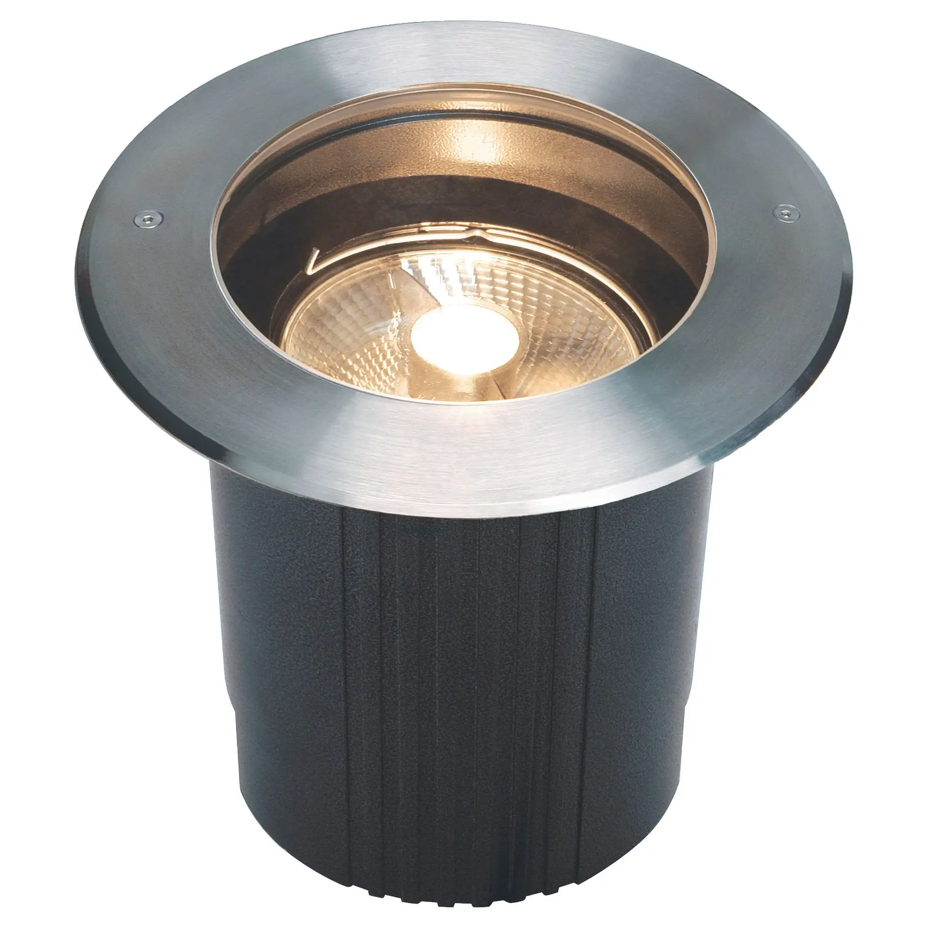 Produktfoto 1 von DASAR ES111 Bodeneinbauleuchte rund Edelstahl 316 max.75W IP67