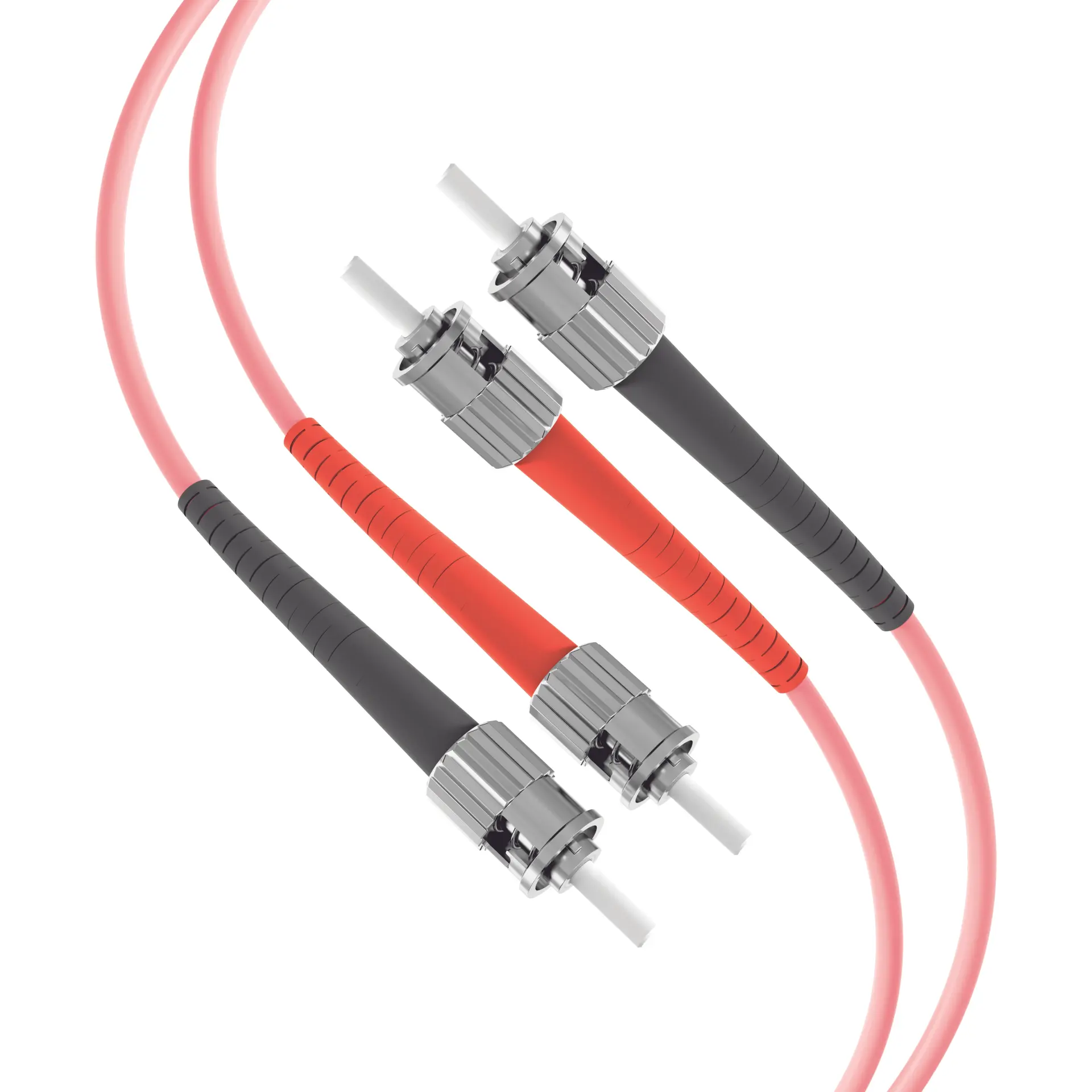 Produktfoto 1 von Duplex Jumper ST-ST 50/125µ 2m OM4 LSZH violett