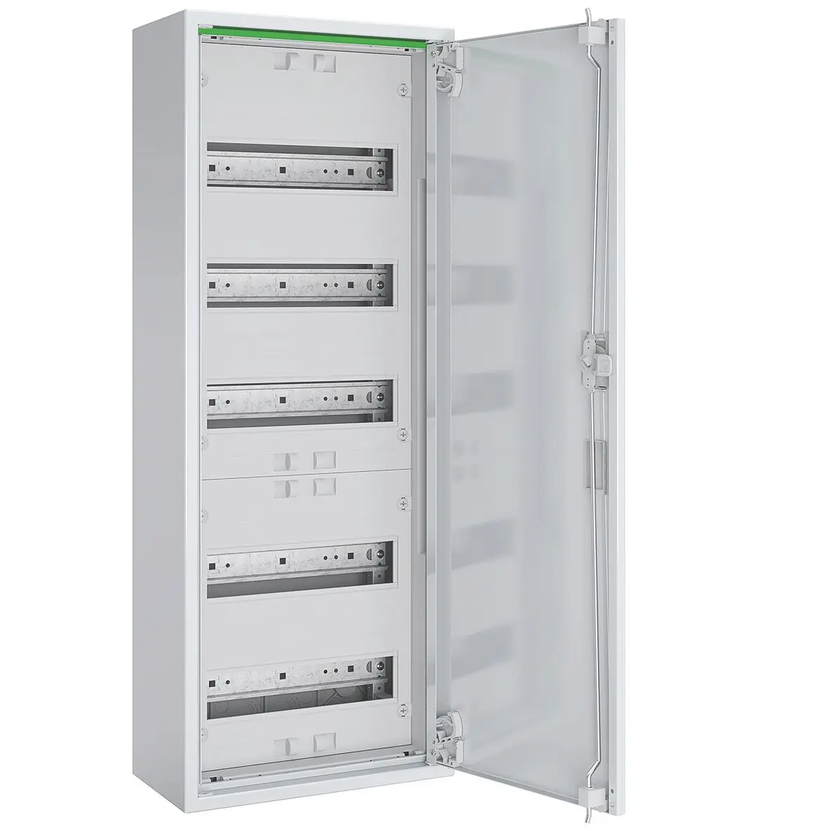 Produktfoto 1 von Feldverteiler AP T:160mm m.Volltür 1x5-R. Komplettschrank REG