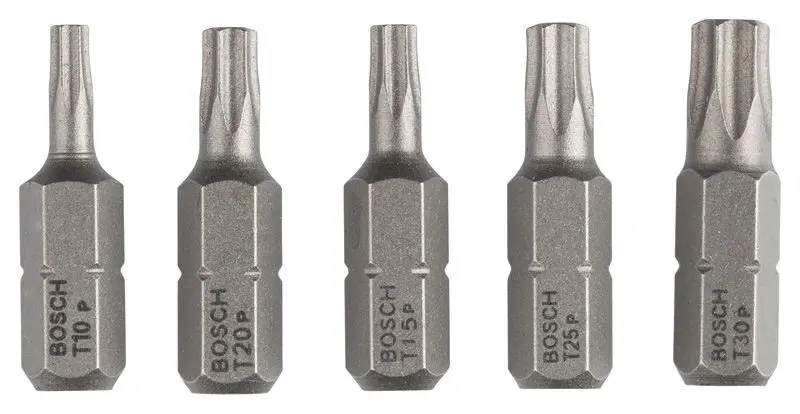 Produktfoto 1 von 5ER Bit Set T10/15/20/25/30 XH 25mm