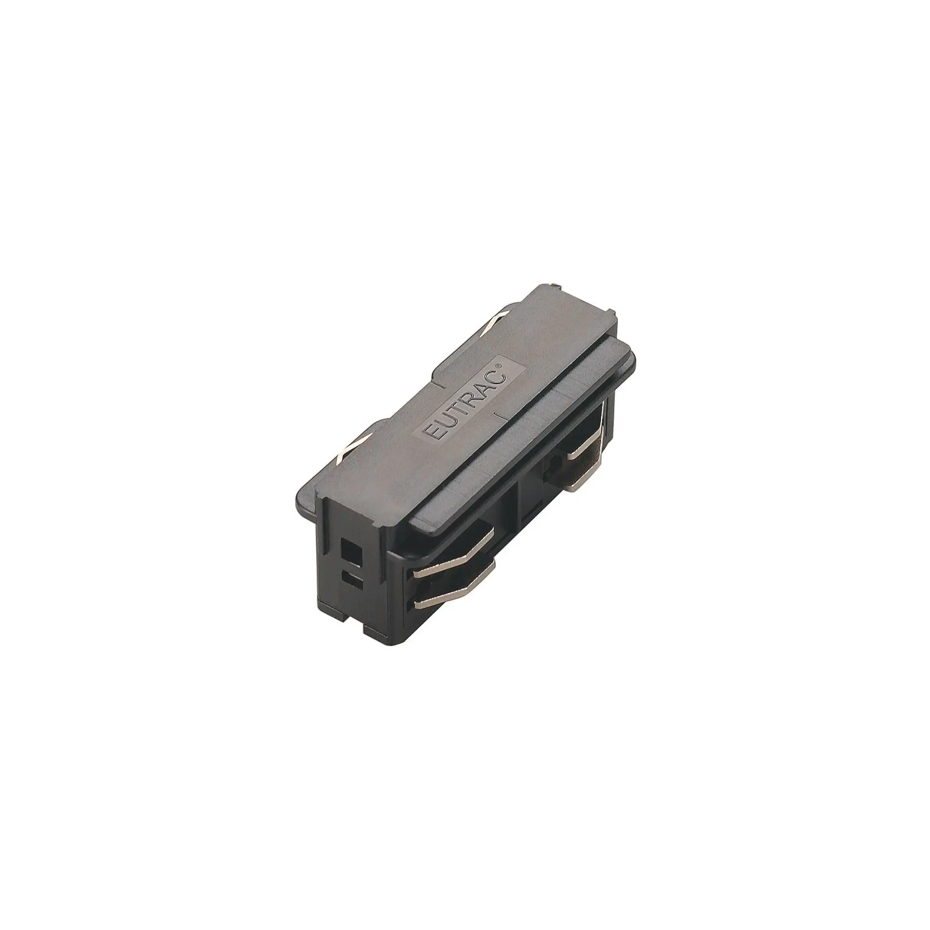 Produktfoto 1 von EUTRAC Längsverbinder elektrisch schwarz
