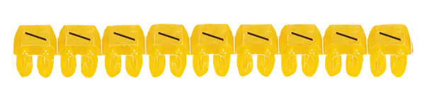Produktfoto 1 von Kennzeichnungssystem CAB 3,f. 0,15 bis 0,5mm², Symbol:"/"